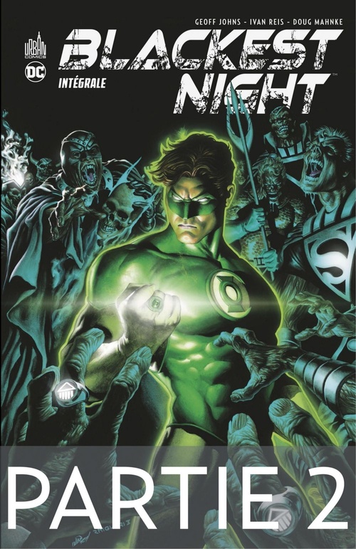 Couverture ebook de Blackest Night - Partie 2, de Geoff Johns