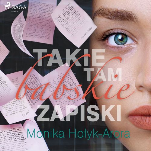 audiobook cover of Takie tam babskie zapiski, by Monika Holyk Arora
