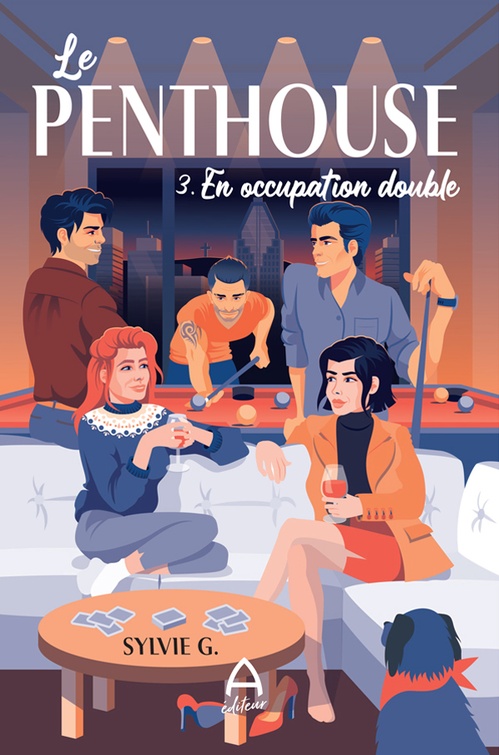 Couverture ebook de En occupation double - T.3, de Sylvie G.