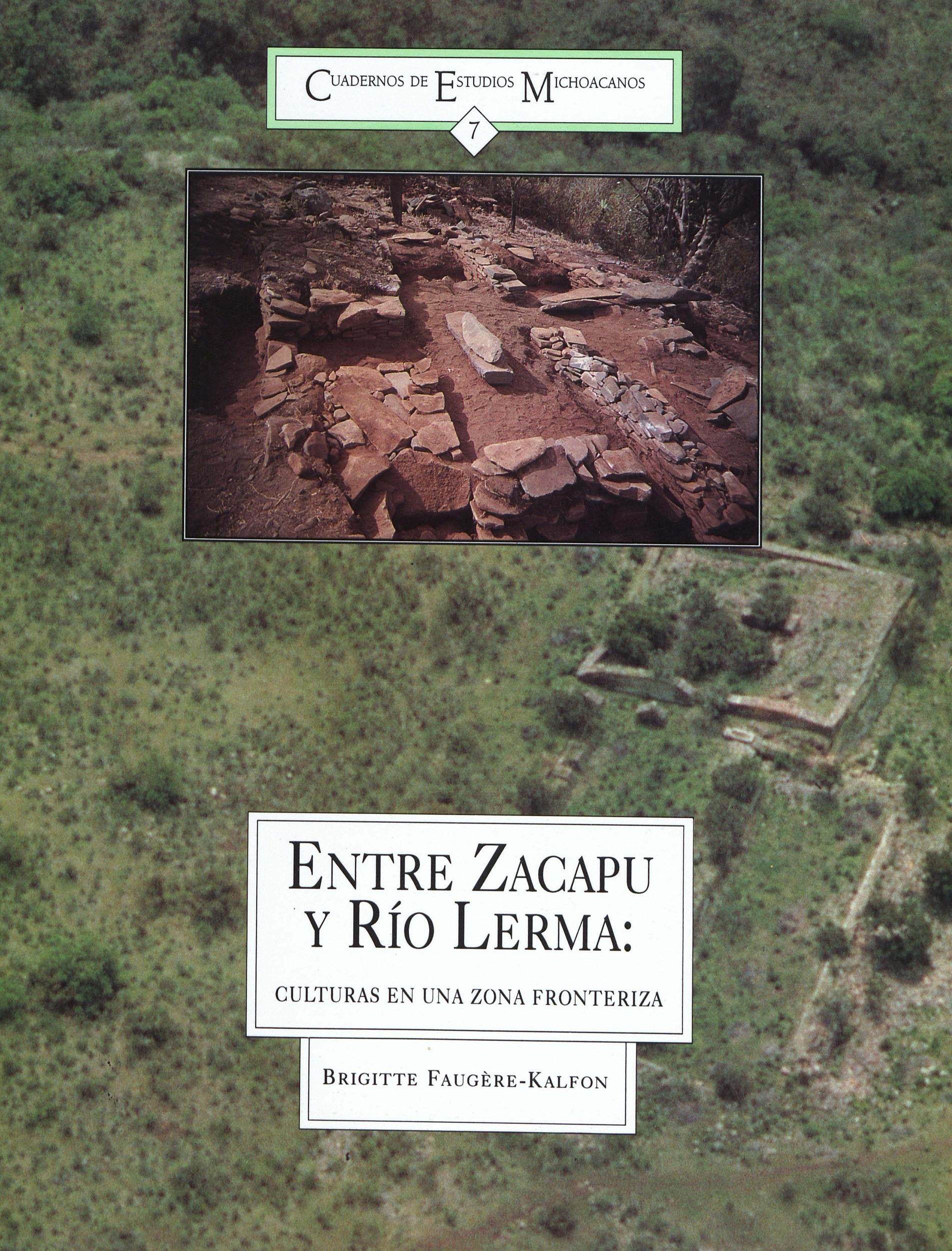 ebook cover of Entre Zacapu y río Lerma, by Brigitte Faugère-Kalfon