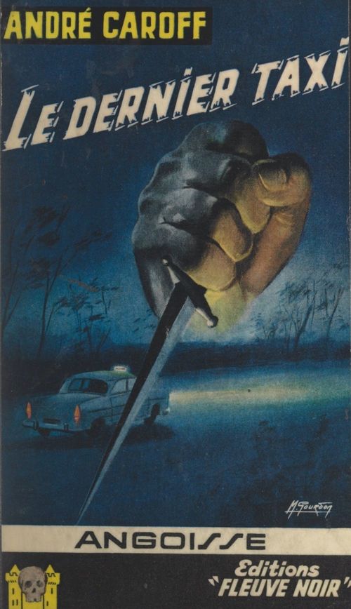 Couverture ebook de Le dernier taxi, de André Caroff