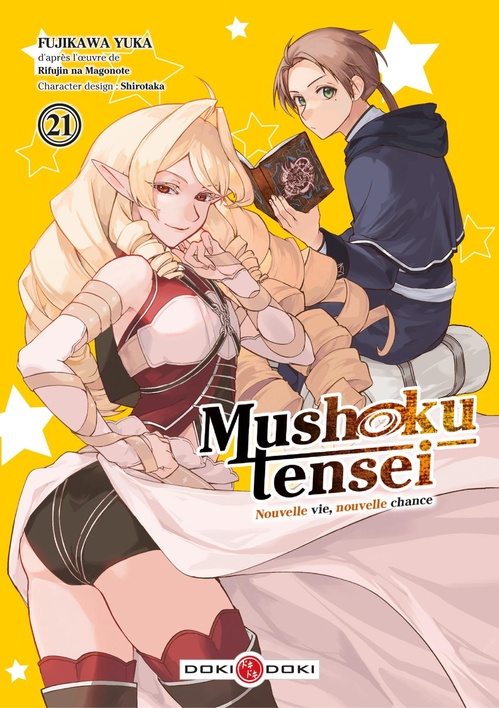 ebook cover of Mushoku Tensei - Tome 21, by Rifujin na Magonote