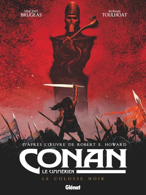 Couverture ebook de Conan le Cimmérien - Le Colosse noir, de Ronan Toulhoat