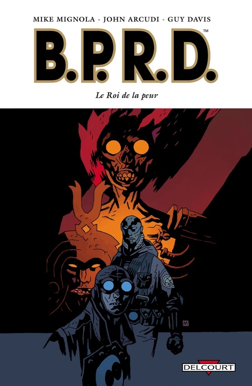 ebook cover of BPRD T11 - Le Roi de la peur, by John Arcudi, Guy Davis, Mike Mignola