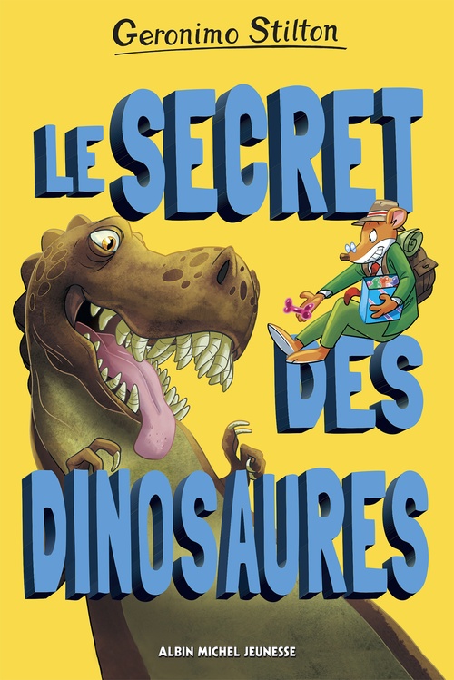 ebook cover of Le Secret des dinosaures, by Geronimo Stilton