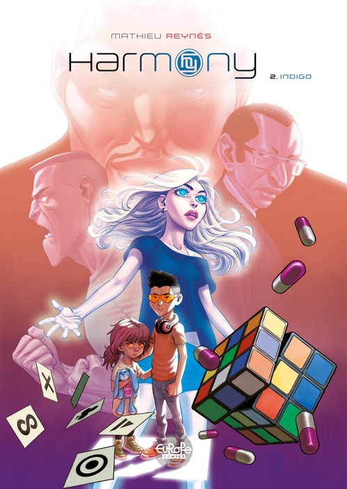 ebook cover of Harmony - Volume 2 - Indigo, by Reynes