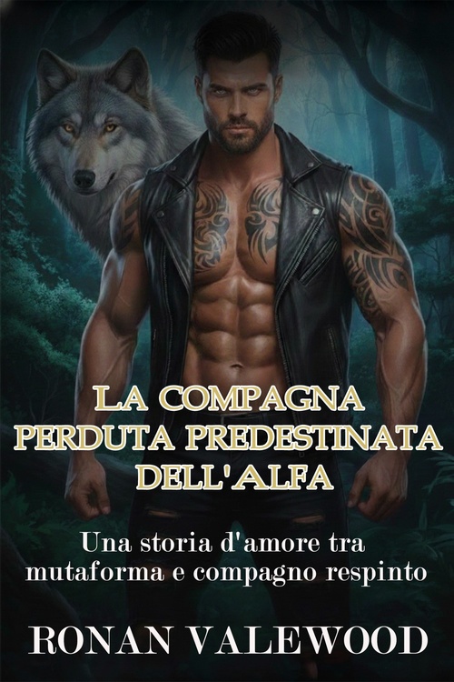ebook cover of La compagna perduta predestinata dell'Alfa, by RONAN VALEWOOD