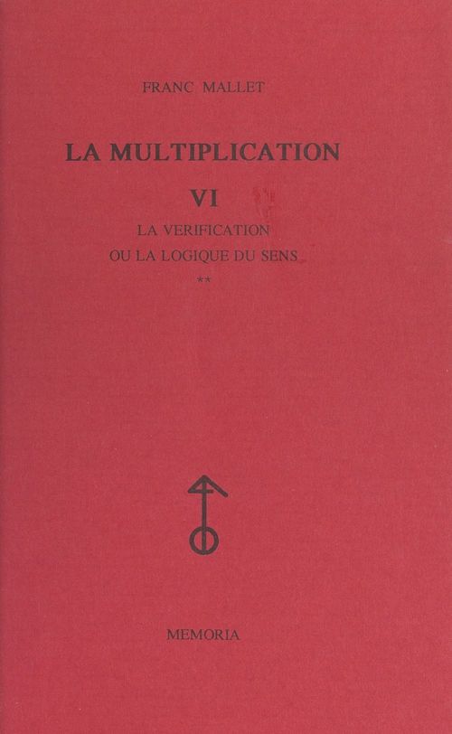 Couverture ebook de La multiplication (6), de Franc Mallet