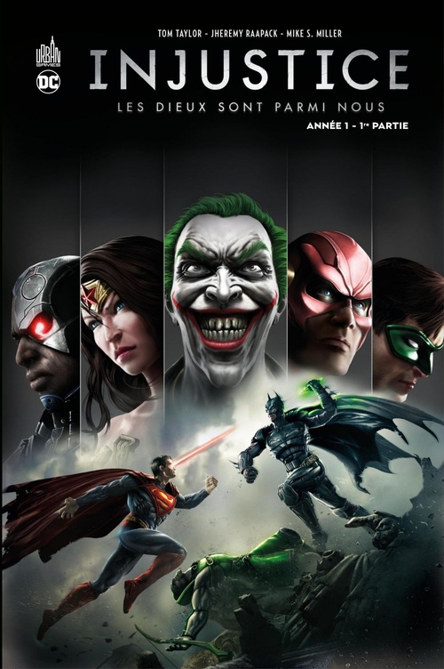 Couverture ebook de Injustice - Tome 1 - Année 1 - 1ère partie, de Raapack, Taylor