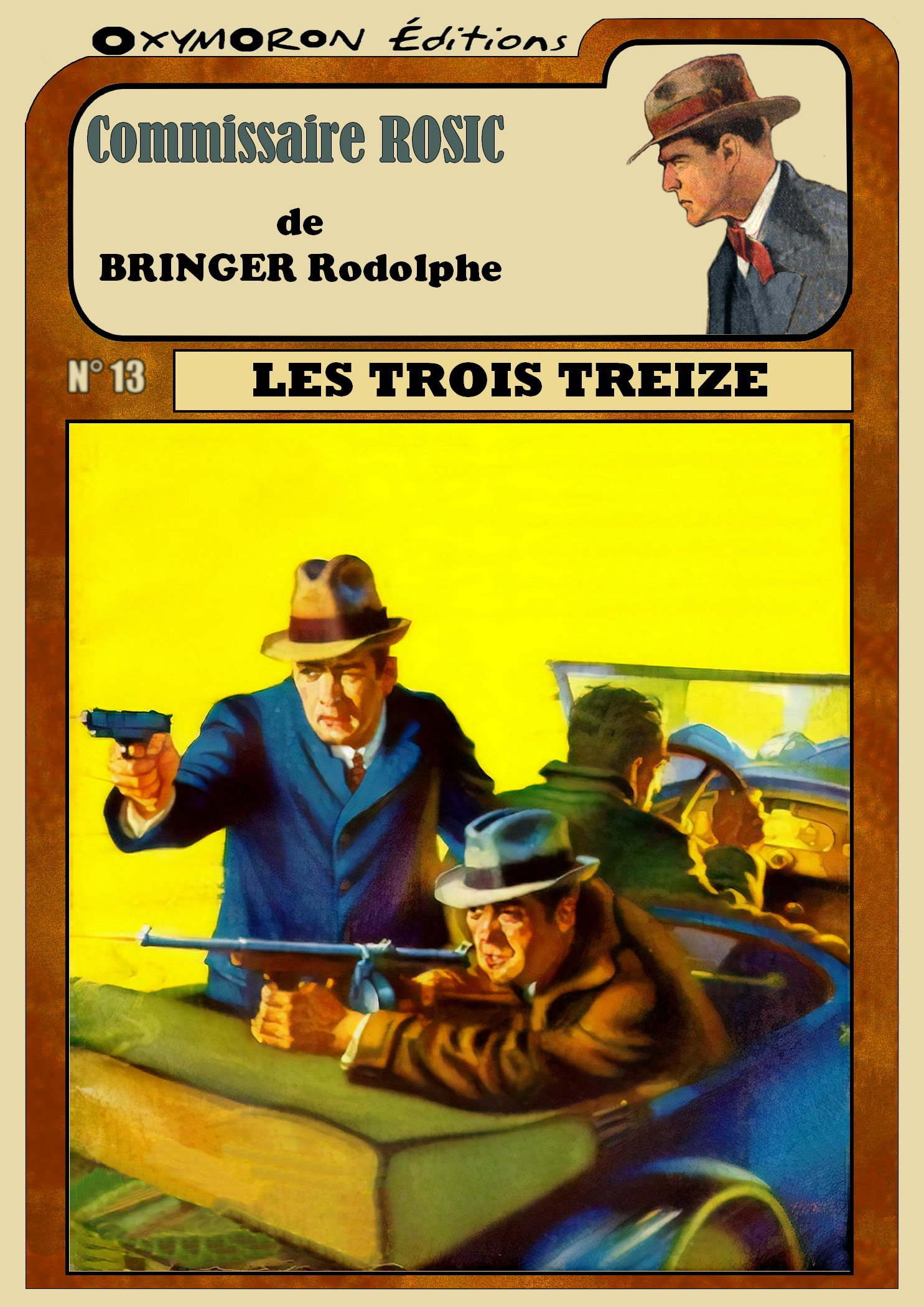 ebook cover of Les trois Treize, by Rodolphe Bringer