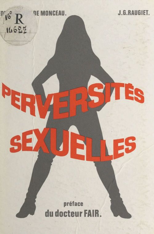 ebook cover of Perversités sexuelles, by Jean-Hubert Raugiet