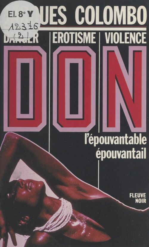 Couverture ebook de L'épouvantable épouvantail, de Jacques Colombo