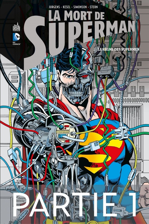 Couverture ebook de La mort de Superman - Tome 2 - Partie 1, de Collectif, Dan Jurgens, Karl Kesel, Roger Stern