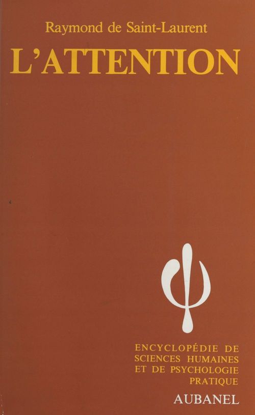 Couverture ebook de L'attention, de Raymond De Saint-Laurent