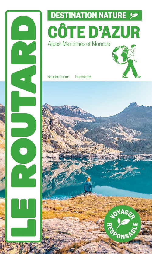 Couverture ebook de Guide du Routard Côte d'Azur Destination nature, de Collectif
