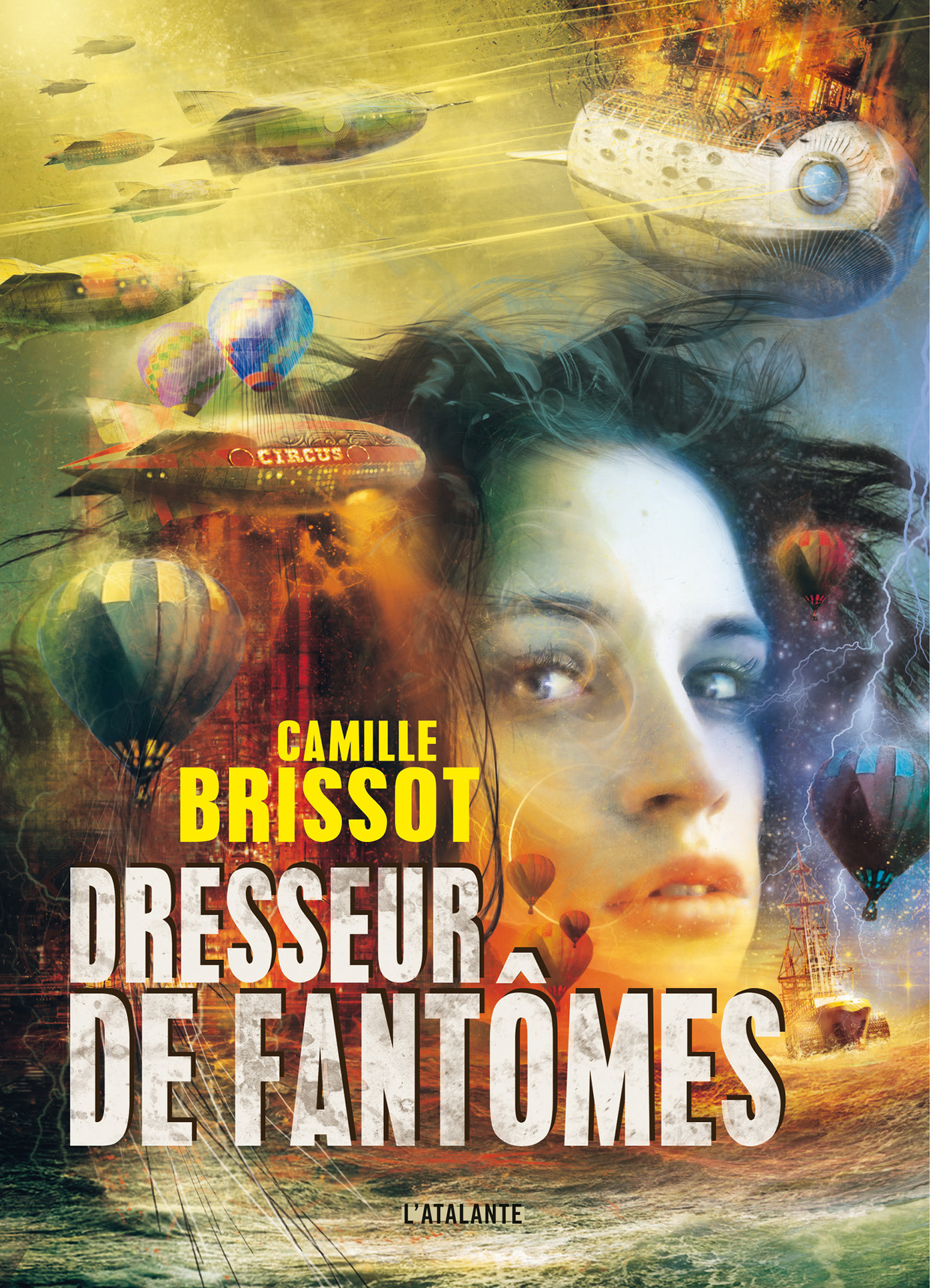 Couverture ebook de Dresseur de fantômes, de Camille Brissot
