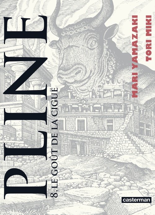 Couverture ebook de Pline (Tome 8) - Le goût de la ciguë, de Mari Yamazaki, Tori Miki