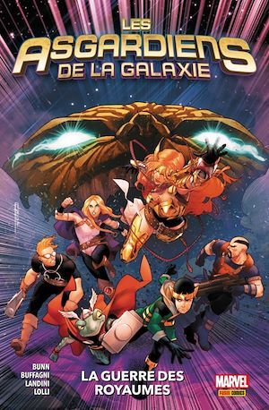 Couverture ebook de Les Asgardiens de la Galaxie (2018) T02, de Cullen Bunn, Matteo Lolli