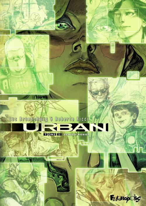ebook cover of Urban (Tome 5) - Schizo Robot, by Luc Brunschwig, Roberto Ricci