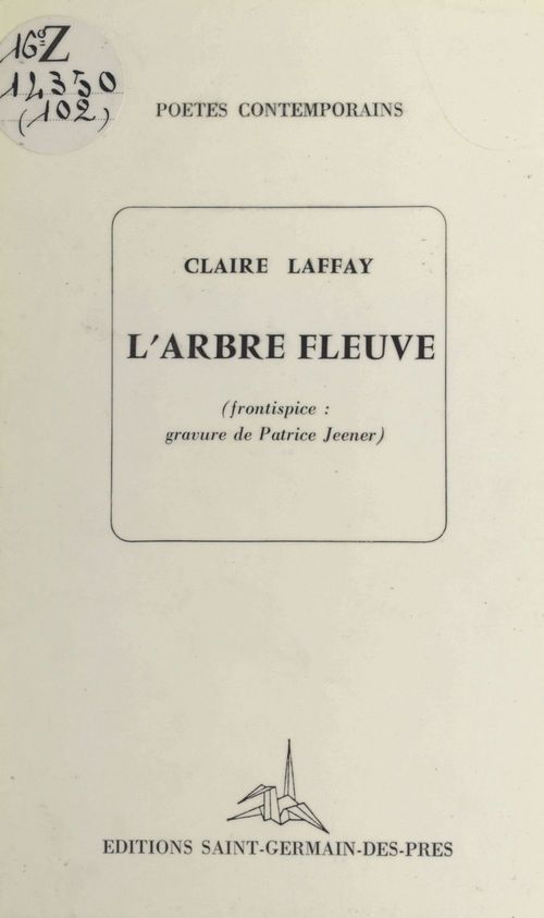 ebook cover of L'arbre fleuve, by Claire Laffay