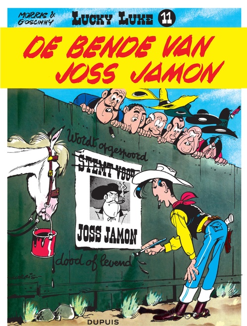 ebook cover of De bende van Joss Jamon, by Goscinny