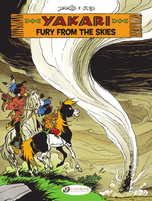 Couverture ebook de Yakari - Volume 21 - Fury from the Skies, de Job