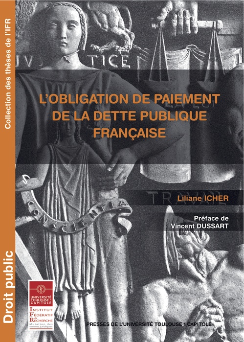 Couverture ebook de L'obligation de paiement de la dette publique française, de Liliane Icher