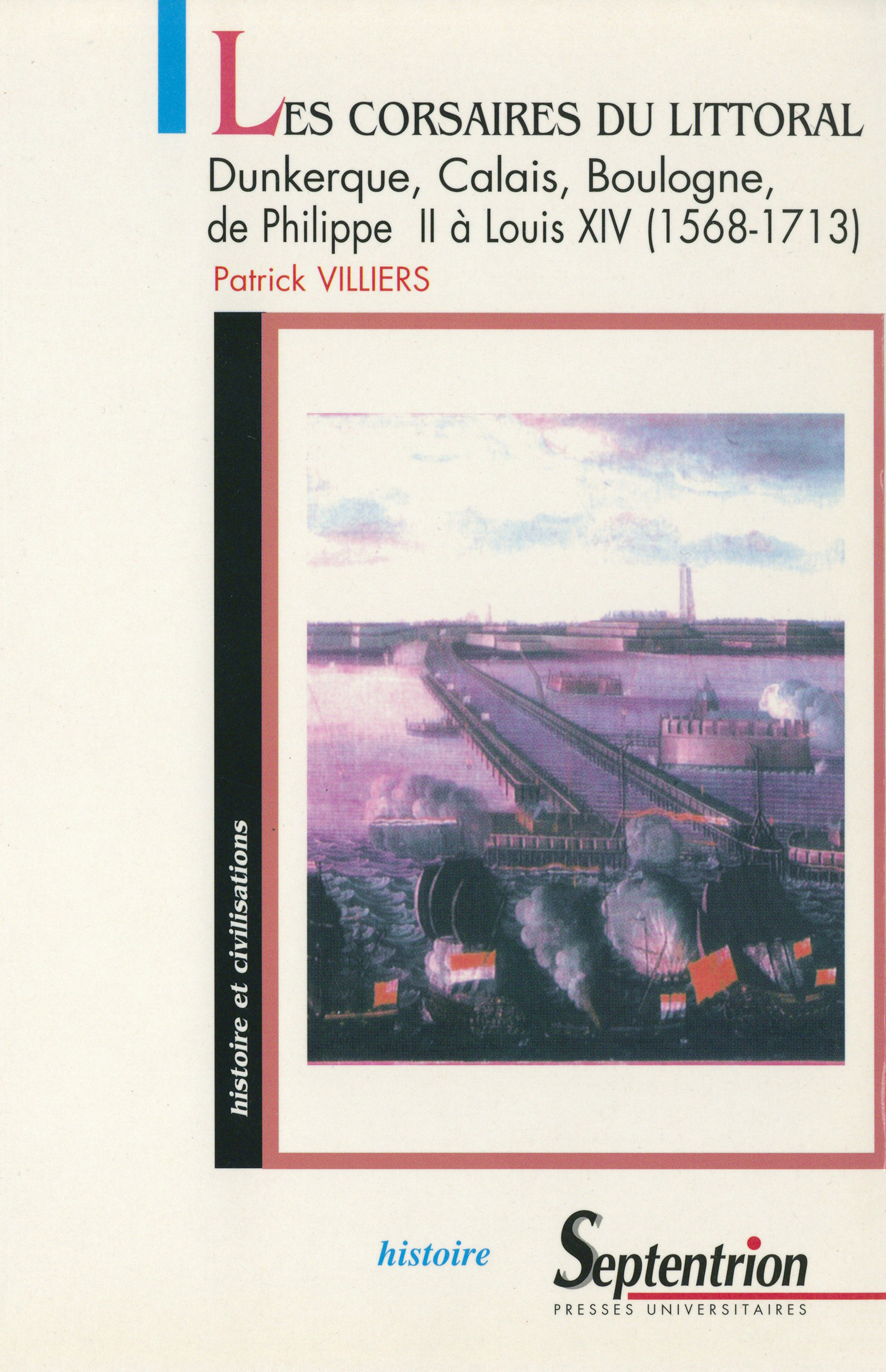 Couverture ebook de Les corsaires du littoral, de Patrick Villiers