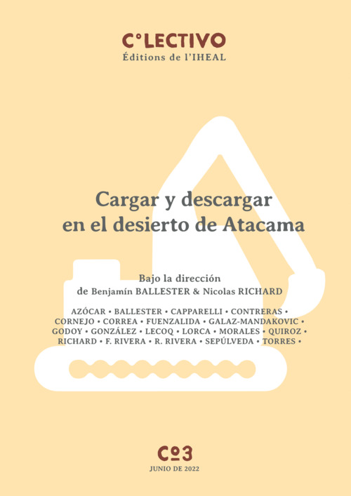 Couverture ebook de Cargar y descargar en el desierto de Atacama, de