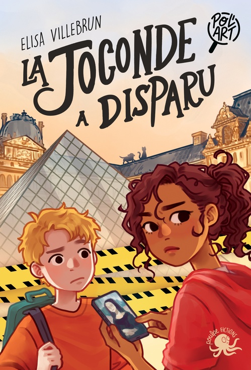 Couverture ebook de Pol'art - La Joconde a disparu, de Elisa Villebrun, Laure Ngo