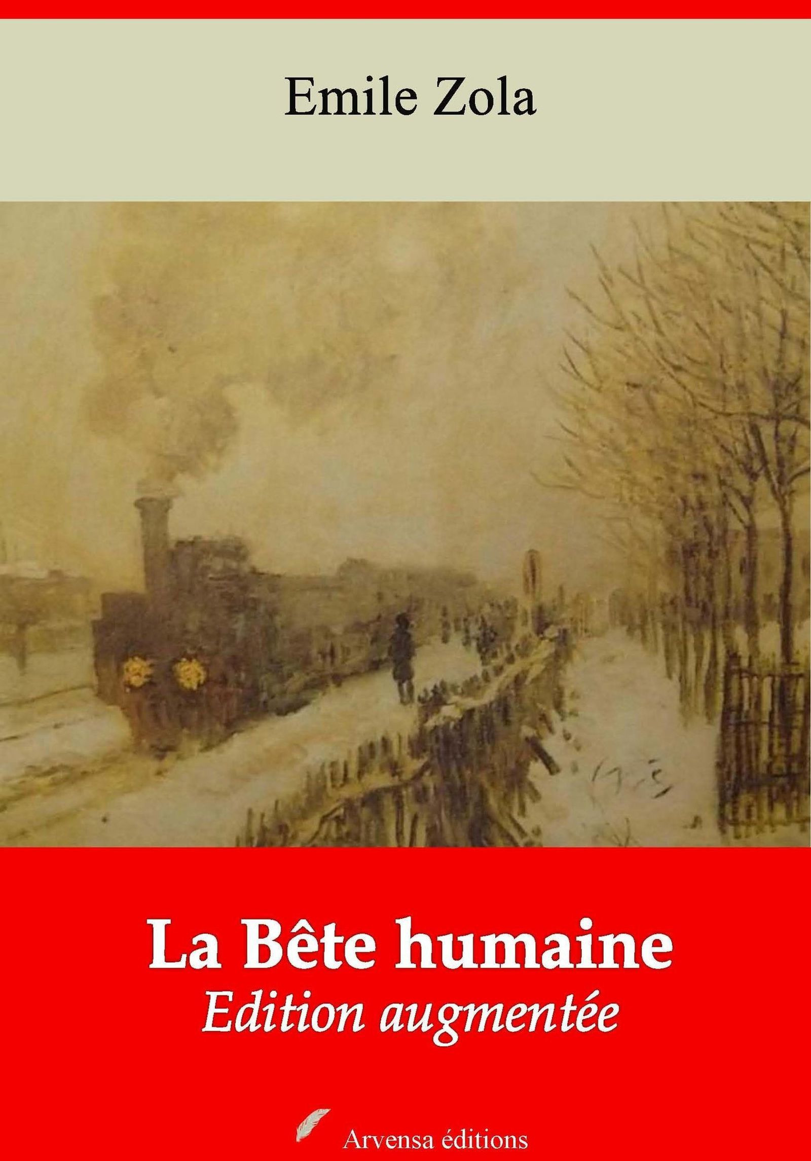 ebook cover of La Bête humaine - suivi d'annexes, by Emile Zola