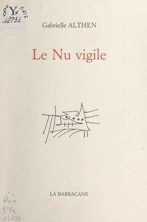 Couverture ebook de Le nu vigile, de Gabrielle Althen