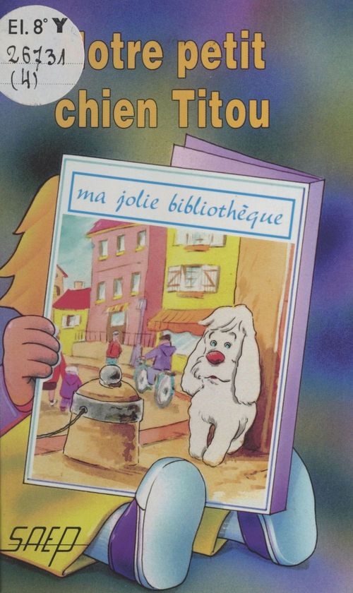 Couverture ebook de Notre petit chien Titou, de Brigitte Defontaine