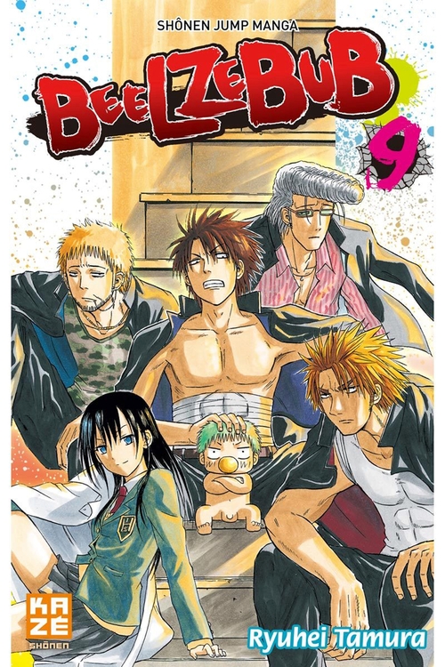 Couverture ebook de Beelzebub T09, de Ryuhei Tamura