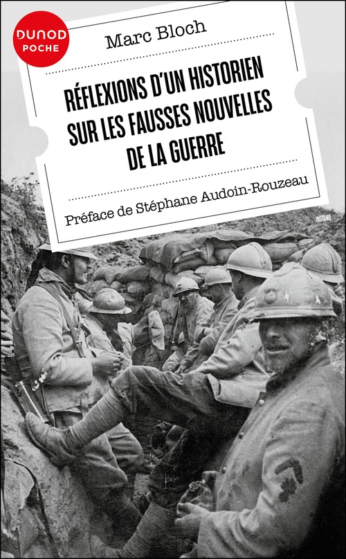 ebook cover of Réflexions d'un historien sur les fausses nouvelles de la guerre, by Marc Bloch