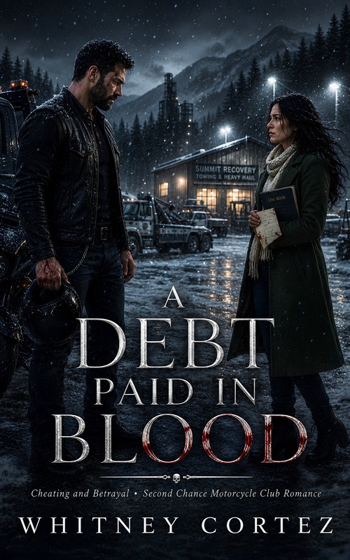 Couverture ebook de A Debt Paid In Blood, de Whitney Cortez