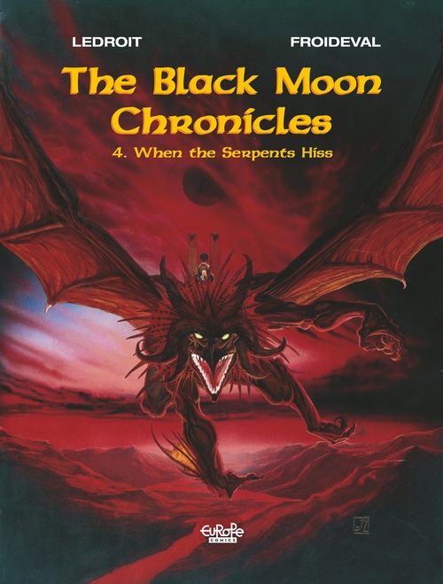 Couverture ebook de The Black Moon chronicles - Volume 4 -  When the Serpents Hiss, de François Froideval