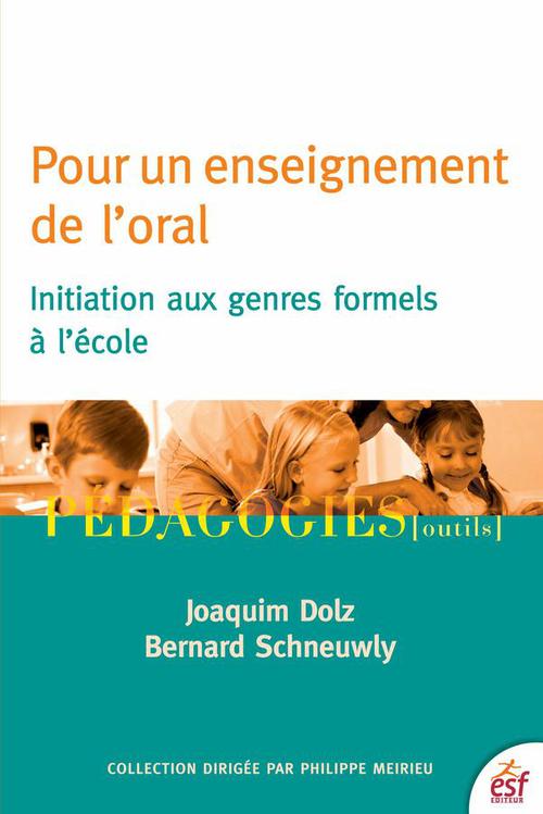 Couverture ebook de Pour un enseignement de l'oral, de Joquim Dolz, Bernard Schneuwly
