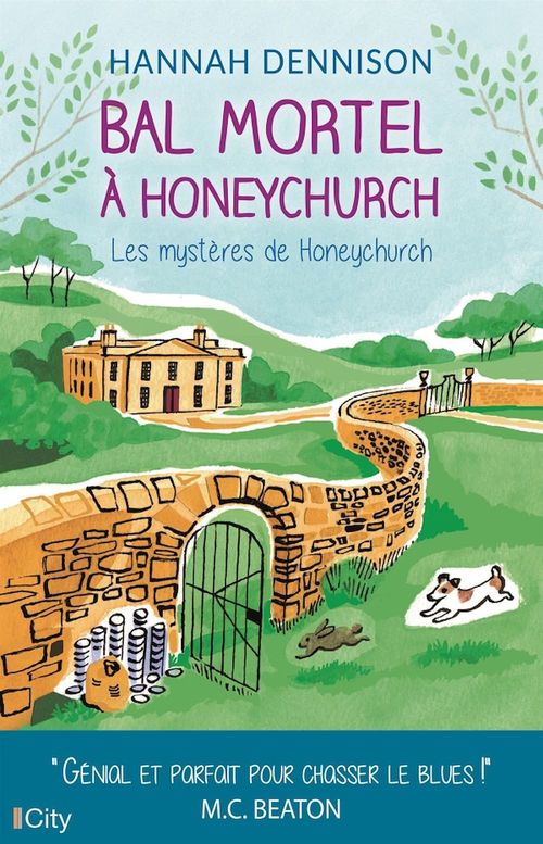 ebook cover of Bal mortel à Honeychurch, by Hannah Dennison