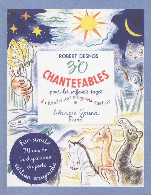 ebook cover of 30 Chantefables pour les enfants sages, by Robert Desnos
