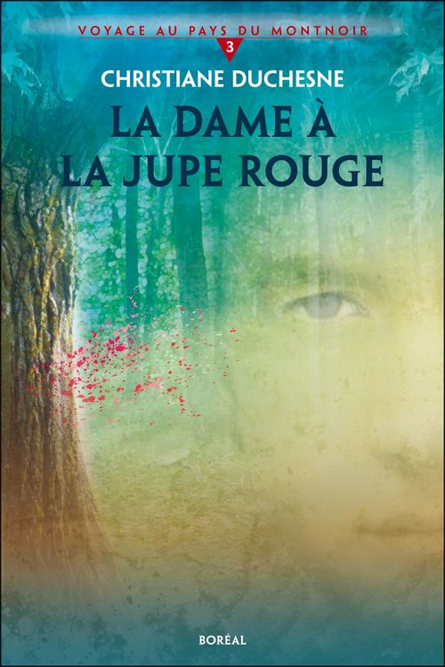 ebook cover of La dame à la jupe rouge, by Christiane Duchesne