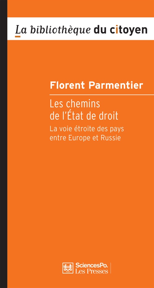 Couverture ebook de Les chemins de l'Etat de droit, de Florent Parmentier