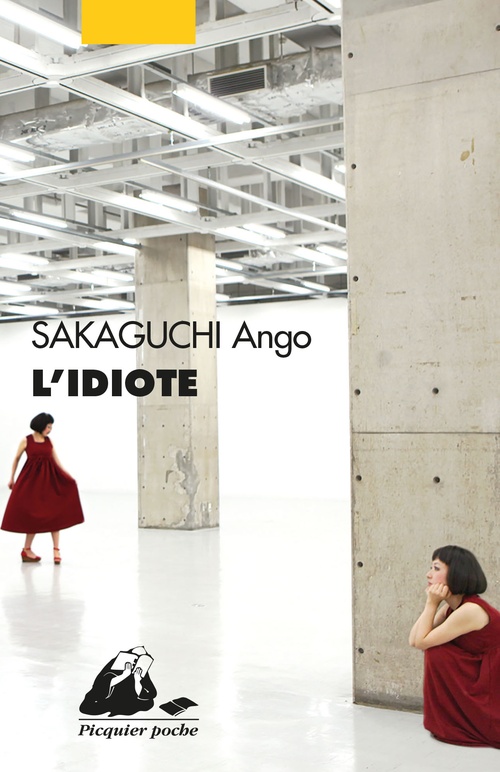 ebook cover of L'Idiote, by Ango Sakaguchi, Edwig De Chavannes