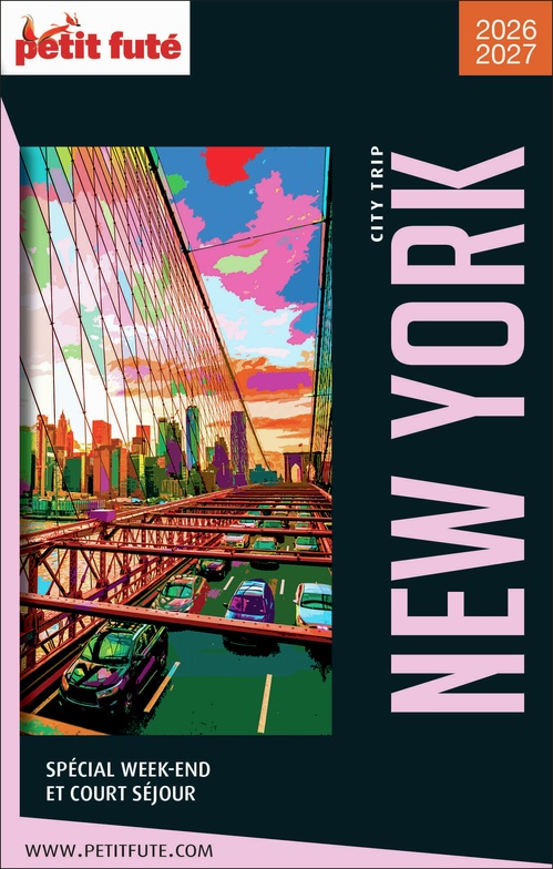 Couverture ebook de Guide New York City Trip 2026 City trip Petit Futé, de Collectif