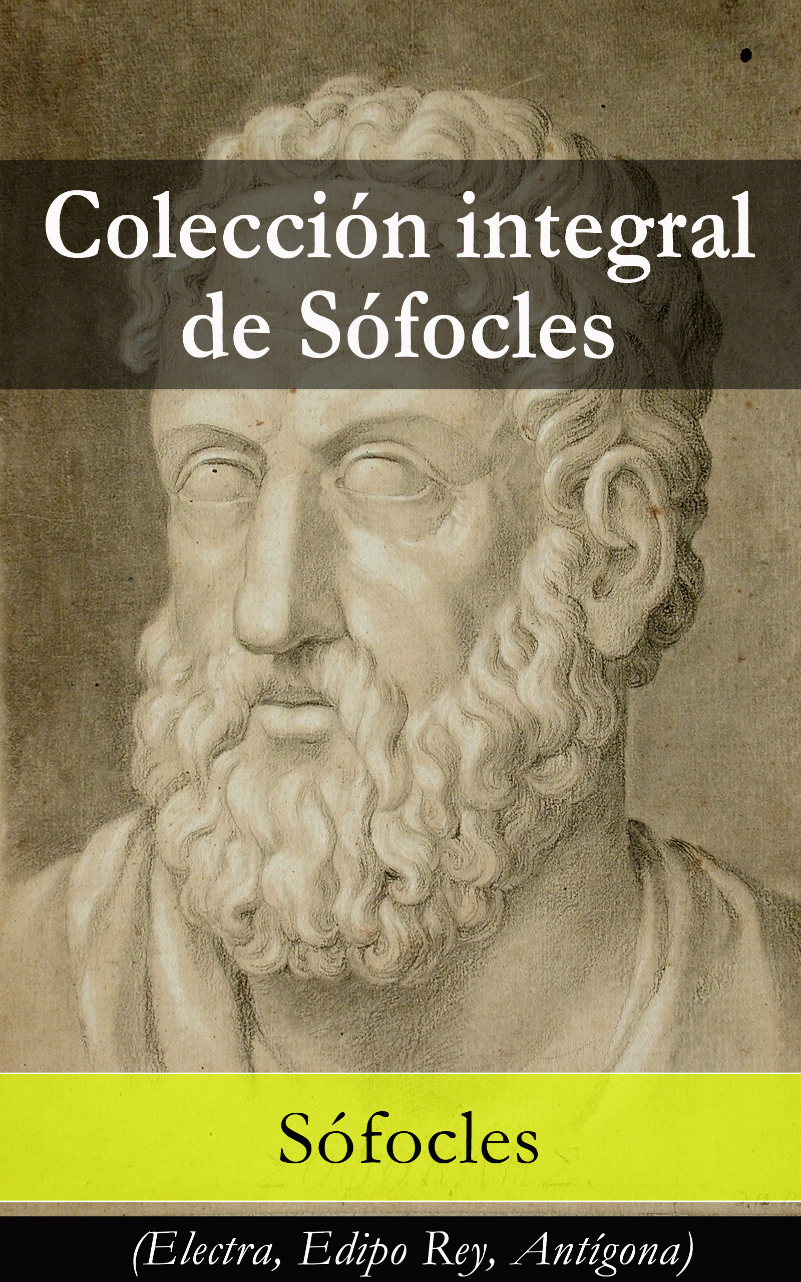 ebook cover of Colección integral de Sófocles, by Sofocles