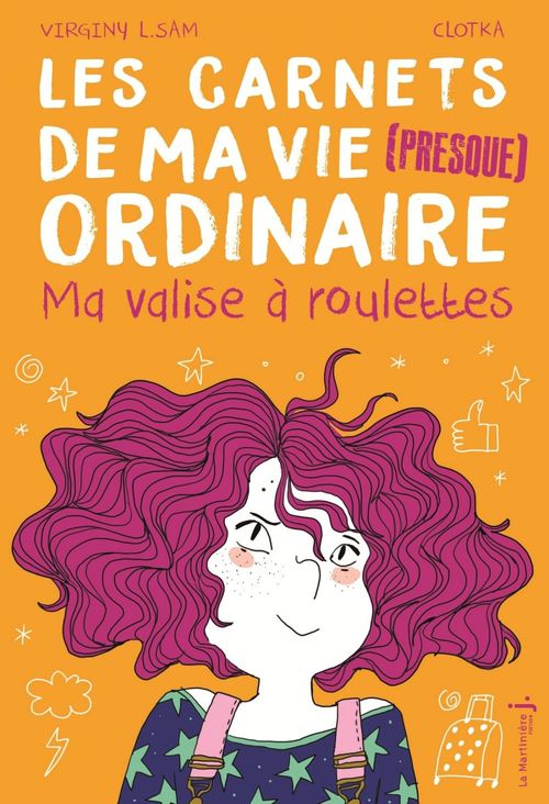 ebook cover of Les carnets de ma vie presque ordinaire - Tome 1 Ma valise à roulettes, by Virginy L. Sam