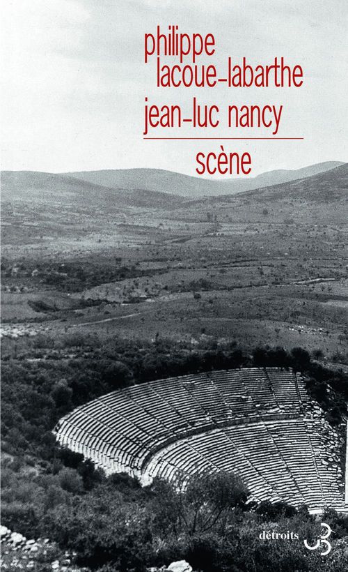 ebook cover of Scène, by Philippe Lacoue-Labarthe, Jean-Luc Nancy