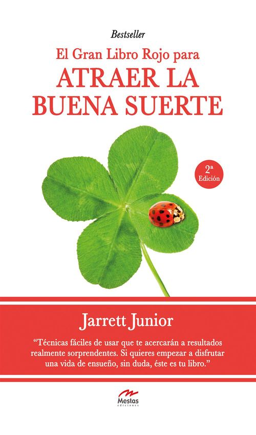 Couverture ebook de El gran Libro Rojo para atraer la buena suerte, de Jarrett Junior