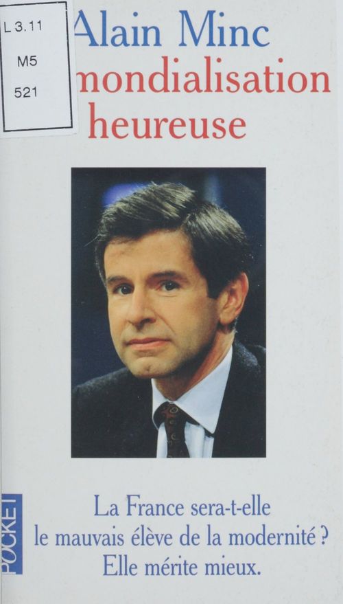 ebook cover of La mondialisation heureuse, by Alain Minc