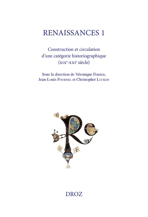 Couverture ebook de Renaissances 1, de